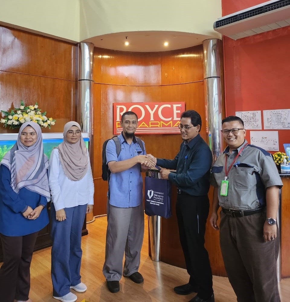 INDUSTRIAL VISIT TO ROYCE PHARMA BERHAD